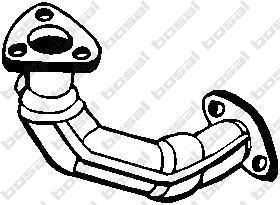 Bosal 737-147 труба выхлопного газа на MAZDA 323 III (BF)