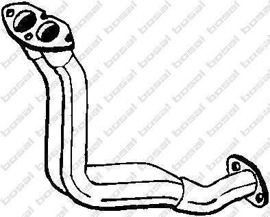 Bosal 739-149 труба выхлопного газа на OPEL ASTRA F универсал (51_, 52_)