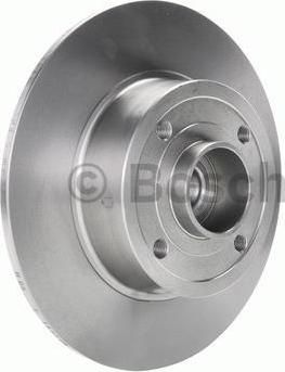 BOSCH Диск тормозной задний RENAULT Clio III/Megane II/Modus 1,2-2,0L 11/02-> 7701207823 (7701207823, 0986479278)