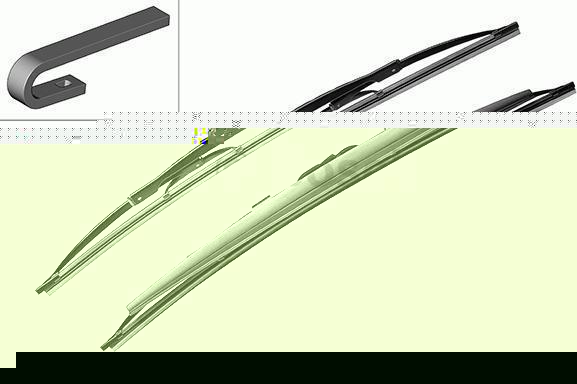 BOSCH Щетка стеклоочистителя (комплект) DAEWOO/CHEVROLET/FORD/TOYOTA (550+475mm) (3 397 001 728)