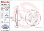 Brembo 09.5802.21 тормозной диск на RENAULT LOGAN I универсал (KS_)