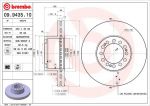 Brembo 09.9435.10 тормозной диск на MAN TGX