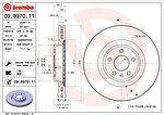 Brembo 09.B970.11 тормозной диск на AUDI A4 Avant (8K5, B8)