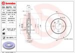 Brembo 09.B975.11 тормозной диск на VW UP