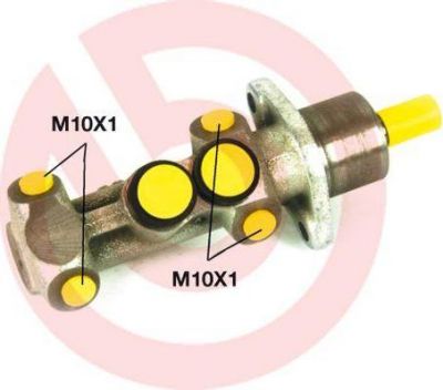 Brembo M 23 040 главный тормозной цилиндр на FIAT PUNTO (176)