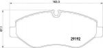 BREMBO Колодки передние FIAT Ducato Sollers (280mm диск) (425242, P23091)