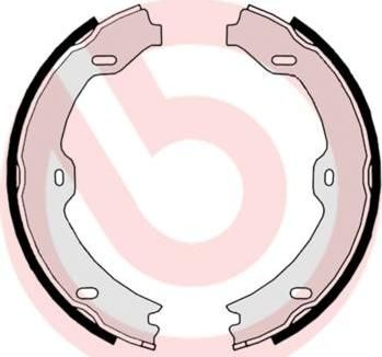 BREMBO Колодки ручника W211/W221/R230 (2214200520, S50519)