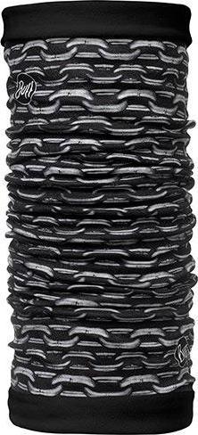 Бандана BUFF REVERSIBLE POLAR BUFF STEELBLACK FLEECE (см:53cm/62cm)