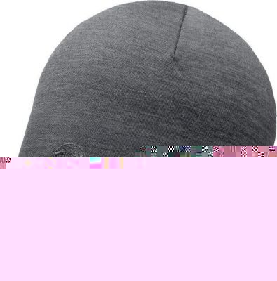 Шапка BUFF 2016-17 MERINO WOOL THERMAL HAT BUFF SOLID GREY-GREY-Standard (US:ONE SIZE)