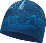 Шапка BUFF MICROFIBER REVERSIBLE HAT BUFF MOUNTAIN BITS BLUE - BLUE (US:One size)