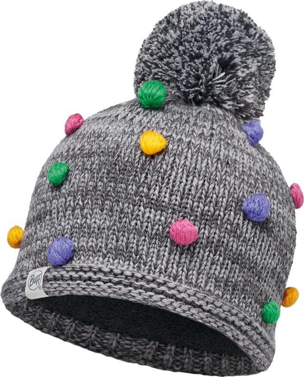 Шапка BUFF KNITTED KIDS COLLECTION CHILD KNITTED POLAR HAT BUFF ODELL GREY VIGORE/OD (US:one size)