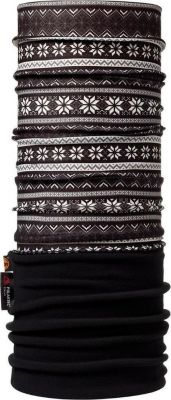 Бандана BUFF POLAR BUFF Active SNOWFLAKESBLACK POLARTEC/OD (US:one size)