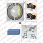 Delphi 815 комплект тормозных колодок на VOLVO 460 L (464)