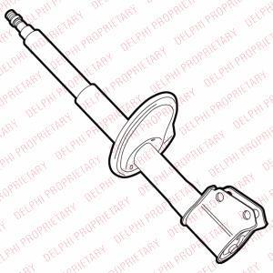 Delphi DG7828 амортизатор на SEAT TOLEDO I (1L)