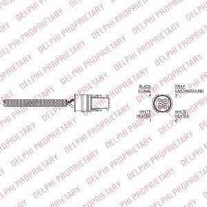 Delphi ES10632-11B1 лямбда-зонд на MERCEDES-BENZ M-CLASS (W163)