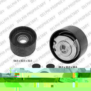 Delphi KDB362 комплект ремня грм на RENAULT MEGANE II (BM0/1_, CM0/1_)