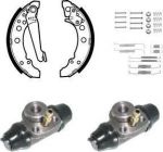 Delphi KP717 комплект тормозных колодок на VW SCIROCCO (53B)
