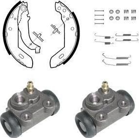 Delphi KP837 комплект тормозных колодок на PEUGEOT 306 (7B, N3, N5)
