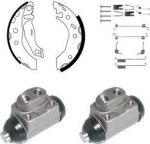 Delphi KP949 комплект тормозных колодок на FORD FIESTA IV (JA_, JB_)