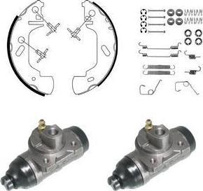 Delphi KP955 комплект тормозных колодок на FORD TRANSIT c бортовой платформой/ходовая часть (E_ _)