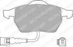 DELPHI Колодки передние VAG A3/Octavia/Golf IV 1.8T/2.0/2.3L+1.9TDI ->2010 (LP1525)