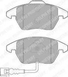 DELPHI Колодки передние AD VW SEAT SKODA PA 03->06 (LP1837)