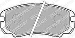 DELPHI Колодки тормозные HYUNDAI TUCSON/KIA SPORTAGE 04- передние (LP1902)