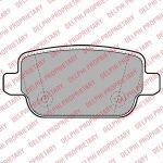DELPHI Колодки задние FORD S-Max 07->/VOLVO S60 10->/LAND ROVER 06-> (1682005, LP1969)
