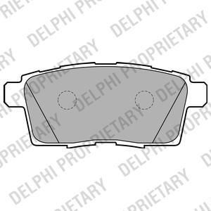 DELPHI Колодки задние MAZDA CX-7/CX-9 all 07-> (LP2052) DELPHI Колодки задние MAZDA CX-7/CX-9 all 07-> (LP2052)