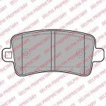 DELPHI Колодки задние OPEL Insignia 08-> (LP2084)