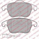Delphi LP2110 Колодки тормозные AUDI Q3 11-/VW SHARAN 10-/TIGUAN 07- передние