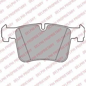 DELPHI Колодки тормозные дисковые передние 1 F20/3 F30/X3 F25 (34106859181, LP2234)