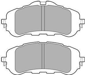 DELPHI Колодки передние PEUGEOT 308 II LP2506 (LP2506)
