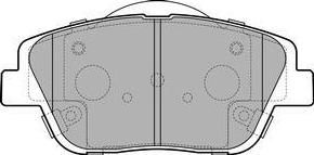 DELPHI Колодки передние HYUNDAI SONATA V, KIA OPTIMA LP2688 (LP2688)