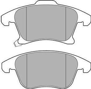 Delphi LP3181 комплект тормозных колодок, дисковый тормоз на FORD GALAXY