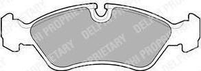 DELPHI Колодки передние OPEL VecA/OmA/AstF VecB 95-98 DAEWOO Nex/Esp 16V (LP585)
