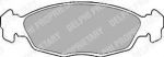 DELPHI Колодки передние DAEWOO OP VecA 1.4-1.8 92-95 AstF/CorA/B невент (LP702)