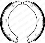 DELPHI Колодки ручника MB W201/W202/W124/W210 /D=165mmx20mm (LS1371)