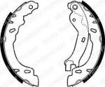 Delphi LS1971 комплект тормозных колодок на FIAT PANDA (169)