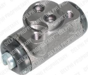 DELPHI Рабочий тормозной цилиндр [22.2 mm] (LW60444)