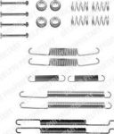 Delphi LY1206 комплектующие, тормозная колодка на SKODA ROOMSTER Praktik (5J)