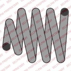 Delphi SC10011 пружина ходовой части на PEUGEOT 406 Break (8E/F)
