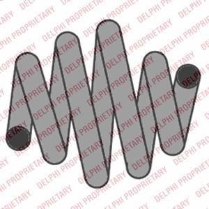 Delphi SC10070 пружина ходовой части на OPEL ZAFIRA A (F75_)