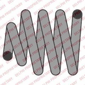 Delphi SC10072 пружина ходовой части на FIAT MULTIPLA (186)