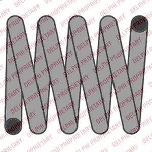 Delphi SC10100 пружина ходовой части на FIAT PANDA Van (141_)