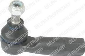 DELPHI Наконечник рулевой R VAG A3/Octavia II/Golf V/Passat B6 (TA1915)