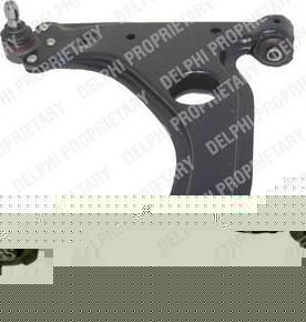 DELPHI Рычаг передний нижний L OPEL Astra H/J/Zafira B all 04-> (5352029, TC1376)