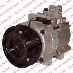 Delphi TSP0155863 компрессор, кондиционер на HYUNDAI TUCSON (JM)
