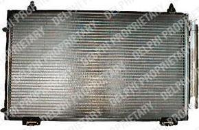 Delphi TSP0225468 конденсатор, кондиционер на TOYOTA COROLLA Verso (ZDE12_, CDE12_)