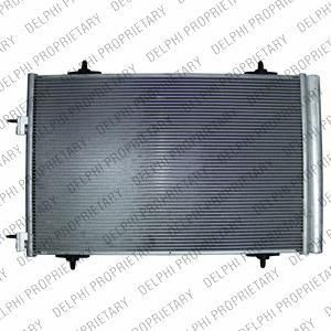Delphi TSP0225664 конденсатор, кондиционер на PEUGEOT 407 SW (6E_)